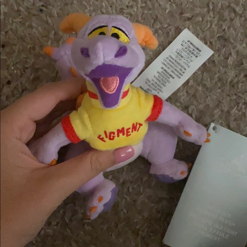 Figment shoulder pet WDW magnetic